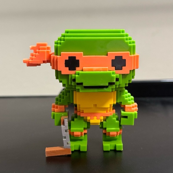 Pixelated Funko Michelangelo - Picture 1 of 2